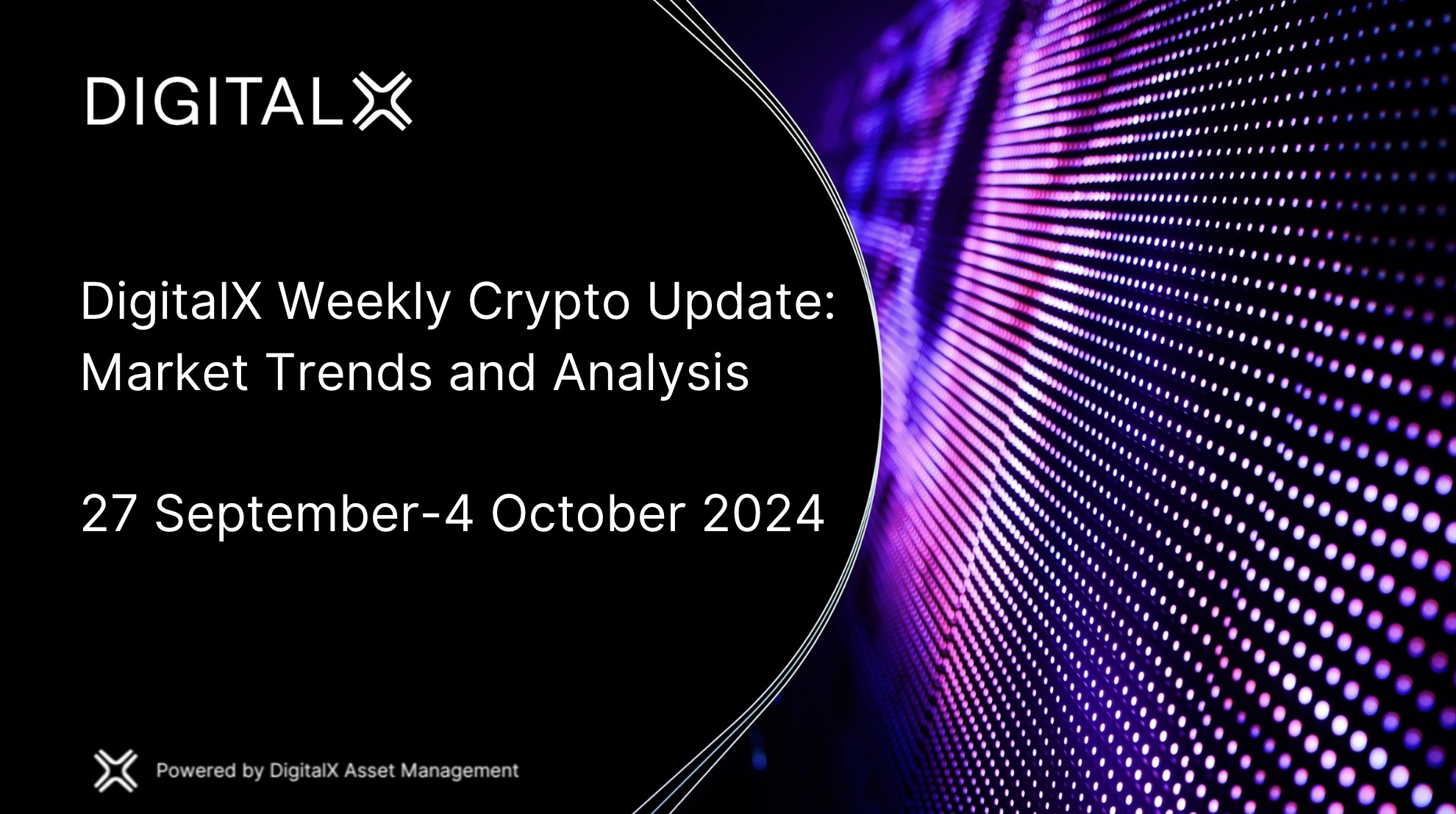 DigitalX Weekly Crypto Update: Market Trends and Analysis - DigitalX